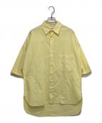 MADISON BLUEマディソンブルー）の古着「"BRADLEY OX" ショートスリーブシャツ」｜イエロー