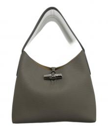 LONGCHAMP（ロンシャン）の古着「ROSEAU M HOBO BAG」｜グレー