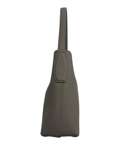 LONGCHAMP（ロンシャン）LONGCHAMP (ロンシャン) ROSEAU M HOBO BAG グレーの古着・服飾アイテム