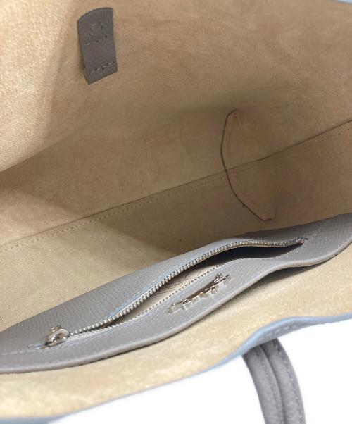LONGCHAMP（ロンシャン）LONGCHAMP (ロンシャン) ROSEAU M HOBO BAG グレーの古着・服飾アイテム