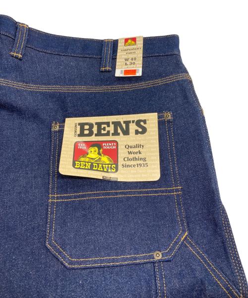 BEN DAVIS（ベンデイビス）BEN DAVIS (ベンデイビス) CARPENTER PANTS インディゴ サイズ:40 未使用品の古着・服飾アイテム