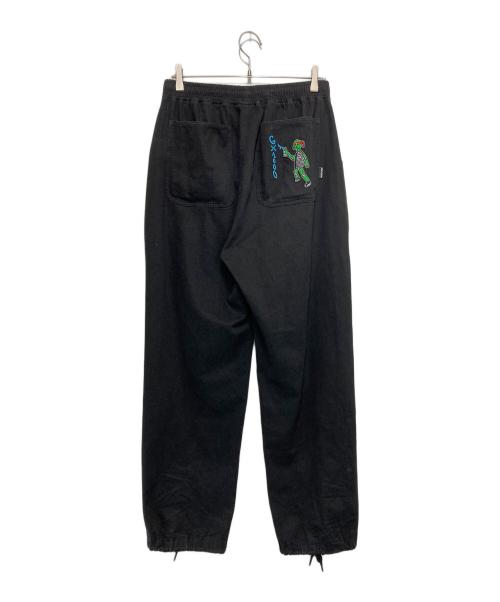 GX1000（ジーエックス）GX1000 (ジーエックス) SPRAY PAINT PANT ブラック サイズ:Ｍの古着・服飾アイテム