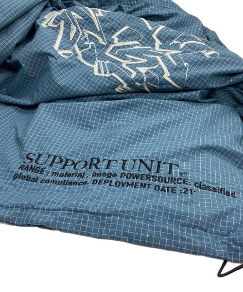 SUPREME（シュプリーム）SUPREME (シュプリーム) STASH (スタッシュ) Support Unit Nylon Ripstop Jacket ブルー サイズ:Lの古着・服飾アイテム