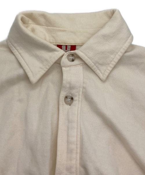 Hysteric Glamour（ヒステリックグラマー）Hysteric Glamour (ヒステリックグラマー) シャツジャケット アイボリー×レッド サイズ:FREEの古着・服飾アイテム