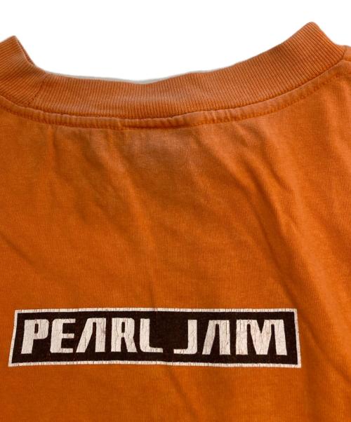 giant（ジャイアント）giant (ジャイアント) PEARL JAM ターゲットTシャツ オレンジ サイズ:XLの古着・服飾アイテム