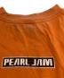 中古・古着 giant (ジャイアント) PEARL JAM ターゲットTシャツ オレンジ サイズ:XL：17000円
