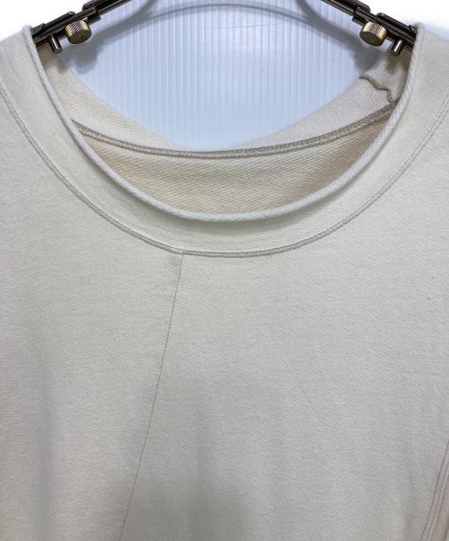 HaaT（ハート）Haat (ハート) 七分袖デザインカットソー アイボリー サイズ:3の古着・服飾アイテム