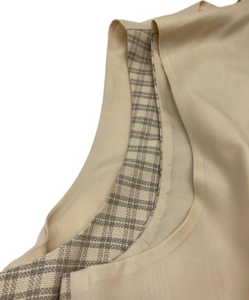 Christian Dior MONSIEUR（クリスチャンディオールムッシュ）Christian Dior MONSIEUR (クリスチャンディオールムッシュ) ジレ  ベージュ サイズ:LLの古着・服飾アイテム