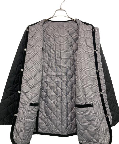 MACKINTOSH PHILOSOPHY（マッキントッシュ フィロソフィー）MACKINTOSH PHILOSOPHY (マッキントッシュ フィロソフィー) リバーシブルキルティングジャケット ブラック×グレー サイズ:42の古着・服飾アイテム