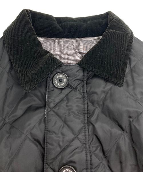 MACKINTOSH PHILOSOPHY（マッキントッシュ フィロソフィー）MACKINTOSH PHILOSOPHY (マッキントッシュ フィロソフィー) リバーシブルキルティングジャケット ブラック×グレー サイズ:42の古着・服飾アイテム