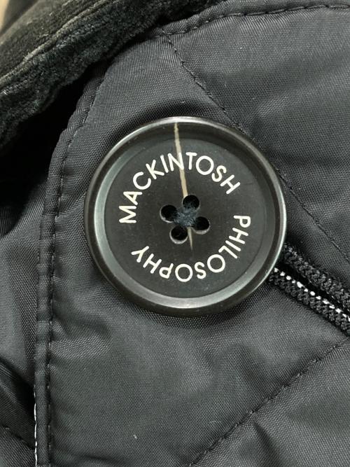 MACKINTOSH PHILOSOPHY（マッキントッシュ フィロソフィー）MACKINTOSH PHILOSOPHY (マッキントッシュ フィロソフィー) リバーシブルキルティングジャケット ブラック×グレー サイズ:42の古着・服飾アイテム