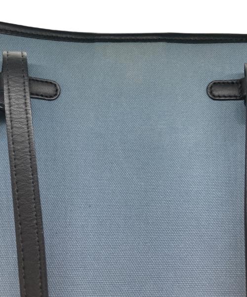 GIANNI CHIARINI（ジャンニ キアリーニ）GIANNI CHIARINI (ジャンニ キアリーニ) MARCELLA トートバッグ スカイブルーブラックの古着・服飾アイテム