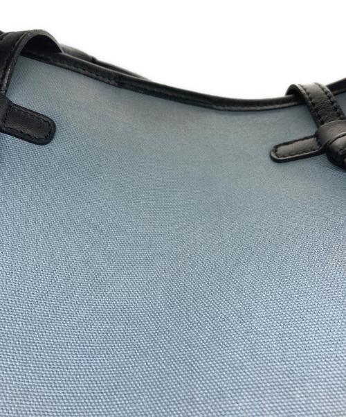 GIANNI CHIARINI（ジャンニ キアリーニ）GIANNI CHIARINI (ジャンニ キアリーニ) MARCELLA トートバッグ スカイブルーブラックの古着・服飾アイテム