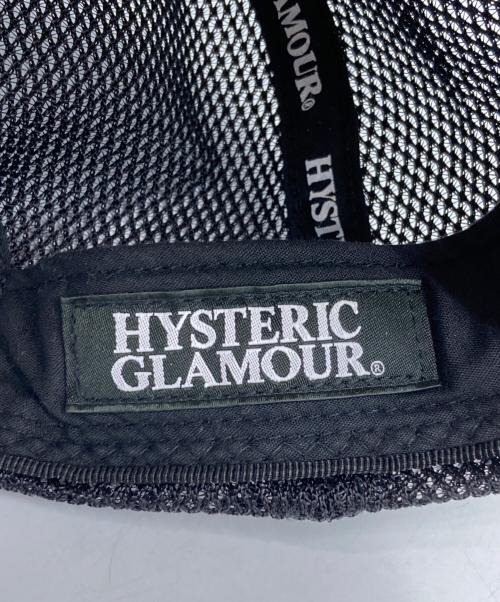 Hysteric Glamour（ヒステリックグラマー）Hysteric Glamour (ヒステリックグラマー) GUITAR GIRL メッシュキャップ ブラック サイズ:FREEの古着・服飾アイテム