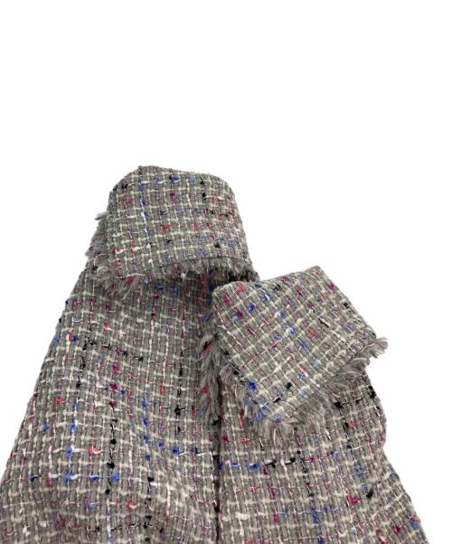 theory（セオリー）theory (セオリー) ツイードセットアップスカート グレー サイズ:00の古着・服飾アイテム