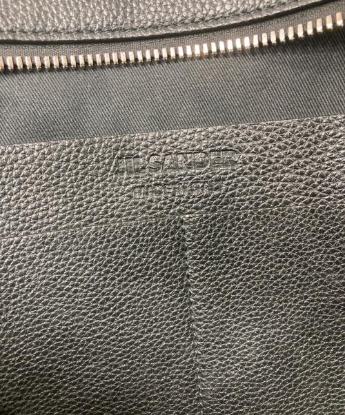 JIL SANDER（ジルサンダー）JIL SANDER (ジルサンダー) オールレザー4WAYバッグ ブラックの古着・服飾アイテム