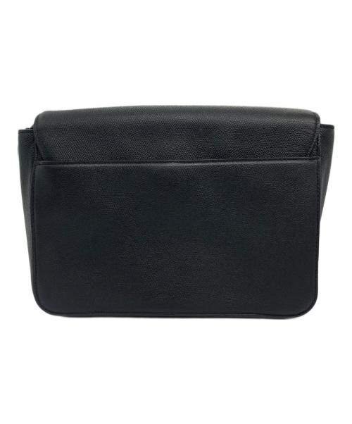 COACH（コーチ）COACH (コーチ) レザーメッセンジャーバッグ ブラックの古着・服飾アイテム
