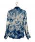 KANAKO SAKAI (カナコ サカイ) 藍染長袖シャツ（群雲柄） ブルー サイズ:38：7000円