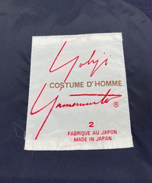 Yohji Yamamoto COSTUME D'HOMME（ヨウジヤマモトコスチュームドオム）Yohji Yamamoto COSTUME D'HOMME (ヨウジヤマモトコスチュームドオム) 2Ｂテーラードジャケット ブラック サイズ:2の古着・服飾アイテム