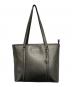 MICHAEL KORS（マイケルコース）の古着「メタリックレザートートバッグ」｜グレー