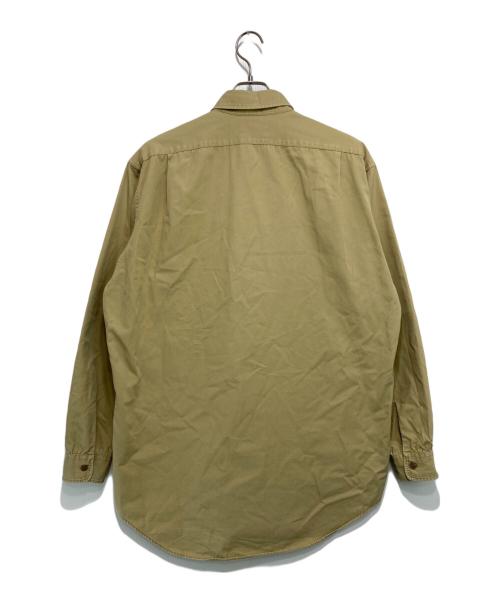 RRL（ダブルアールエル）RRL (ダブルアールエル) 90ｓ COTTON MILITARY SHIRT ベージュ サイズ:Ｍの古着・服飾アイテム