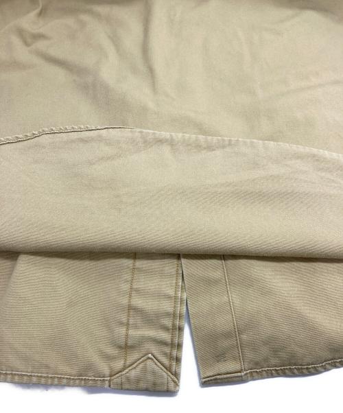 RRL（ダブルアールエル）RRL (ダブルアールエル) 90ｓ COTTON MILITARY SHIRT ベージュ サイズ:Ｍの古着・服飾アイテム