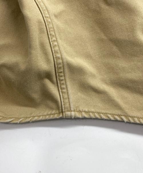 RRL（ダブルアールエル）RRL (ダブルアールエル) 90ｓ COTTON MILITARY SHIRT ベージュ サイズ:Ｍの古着・服飾アイテム