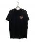 stussy（ステューシー）の古着「CROSS DOT TEE」｜ブラック