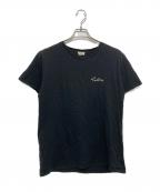 CELINEセリーヌ）の古着「チェーンステッチロゴ Tシャツ」｜ブラック