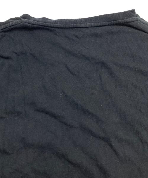 CELINE（セリーヌ）CELINE (セリーヌ) チェーンステッチロゴ Tシャツ ブラック サイズ:Mの古着・服飾アイテム