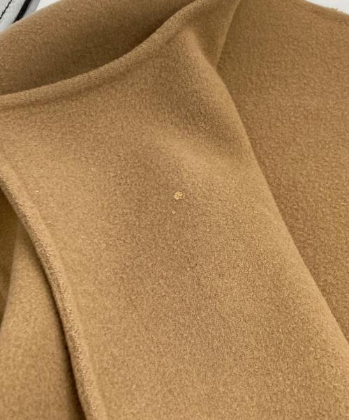 Spick and Span（スピック＆スパン）Spick and Span (スピック＆スパン) ボリュームスリーブノーカラーリバーコート ベージュ サイズ:36の古着・服飾アイテム
