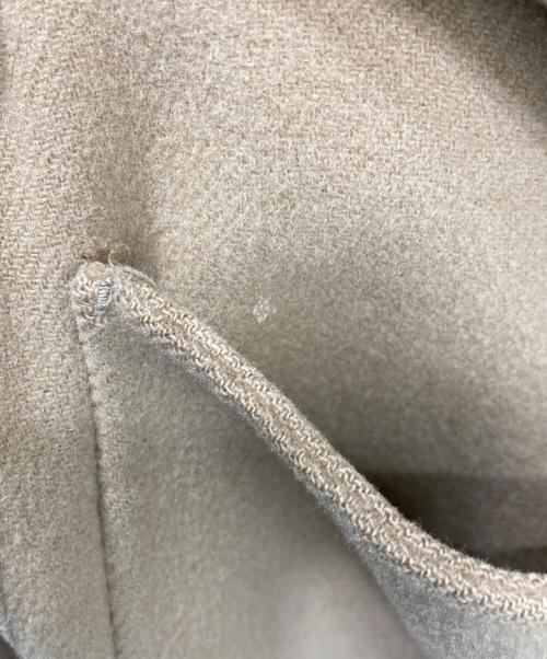 Spick and Span（スピック＆スパン）Spick and Span (スピック＆スパン) ボリュームスリーブノーカラーリバーコート ベージュ サイズ:36の古着・服飾アイテム