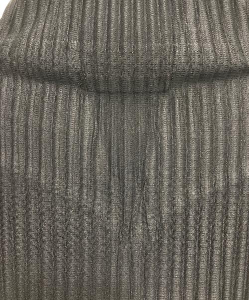 HOMME PLISSE ISSEY MIYAKE（オム プリッセ イッセイ ミヤケ）HOMME PLISSE ISSEY MIYAKE (オム プリッセ イッセイ ミヤケ) BASICS プリーツジップアップジャケット ブラック サイズ:4の古着・服飾アイテム