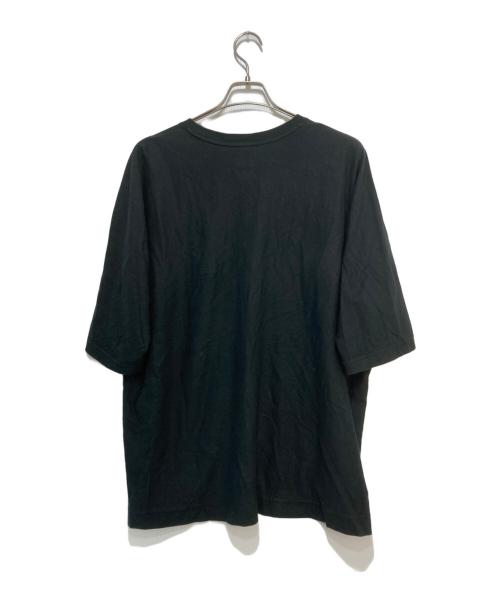 HOMME PLISSE ISSEY MIYAKE（オム プリッセ イッセイ ミヤケ）HOMME PLISSE ISSEY MIYAKE (オム プリッセ イッセイ ミヤケ) 'RELEASE' T-SHIRT ブラック サイズ:3の古着・服飾アイテム