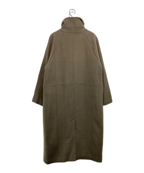 SLOBE IENA（スローブ イエナ）SLOBE IENA (スローブ イエナ) パイルメルトンスタンドコクーンコート カーキ サイズ:36の古着・服飾アイテム