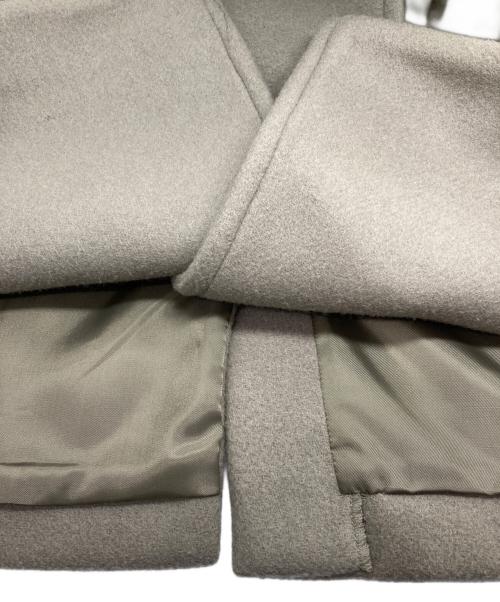 SLOBE IENA（スローブ イエナ）SLOBE IENA (スローブ イエナ) パイルメルトンスタンドコクーンコート カーキ サイズ:36の古着・服飾アイテム