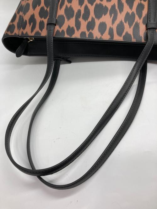 Kate Spade（ケイトスペード）Kate Spade (ケイトスペード) Schuyler ミディアム トート バッグ ブラウン×ブラックの古着・服飾アイテム
