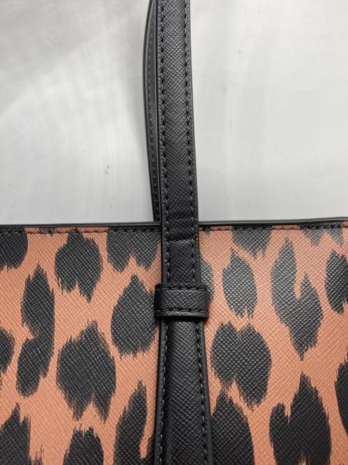 Kate Spade（ケイトスペード）Kate Spade (ケイトスペード) Schuyler ミディアム トート バッグ ブラウン×ブラックの古着・服飾アイテム