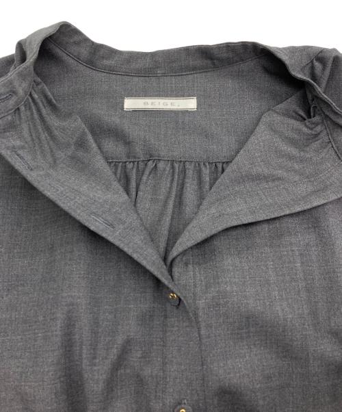 BEIGE（ベイジ）BEIGE (ベイジ) RETY ルティ ワンピース グレー サイズ:2の古着・服飾アイテム