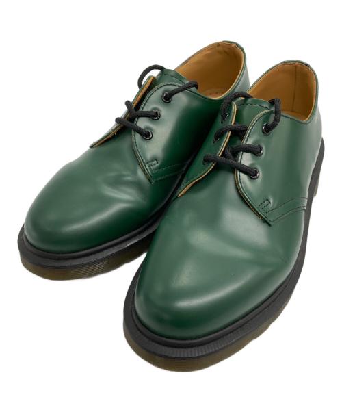 Dr.Martens（ドクターマーチン）Dr.Martens (ドクターマーチン) 3ホールシューズ グリーン サイズ:UK 5の古着・服飾アイテム
