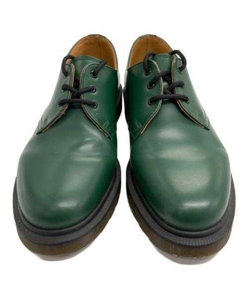 Dr.Martens（ドクターマーチン）Dr.Martens (ドクターマーチン) 3ホールシューズ グリーン サイズ:UK 5の古着・服飾アイテム