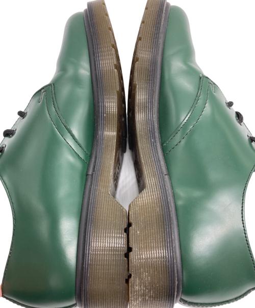 Dr.Martens（ドクターマーチン）Dr.Martens (ドクターマーチン) 3ホールシューズ グリーン サイズ:UK 5の古着・服飾アイテム