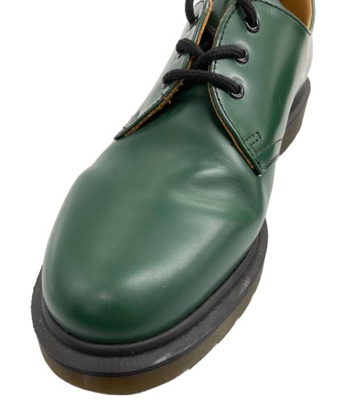 Dr.Martens（ドクターマーチン）Dr.Martens (ドクターマーチン) 3ホールシューズ グリーン サイズ:UK 5の古着・服飾アイテム