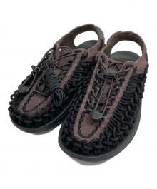 KEEN×BEAUTY&YOUTH（キーン×ビューティーアンドユース）の古着「別注 UNEEK サンダル」｜ブラウン×ブラック
