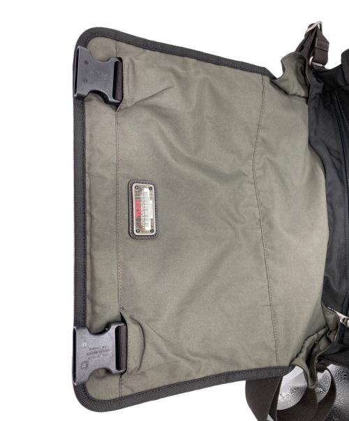 TUMI（トゥミ）TUMI (トゥミ) 2WAY メッセンジャーバッグ ブラック×ブラウンの古着・服飾アイテム