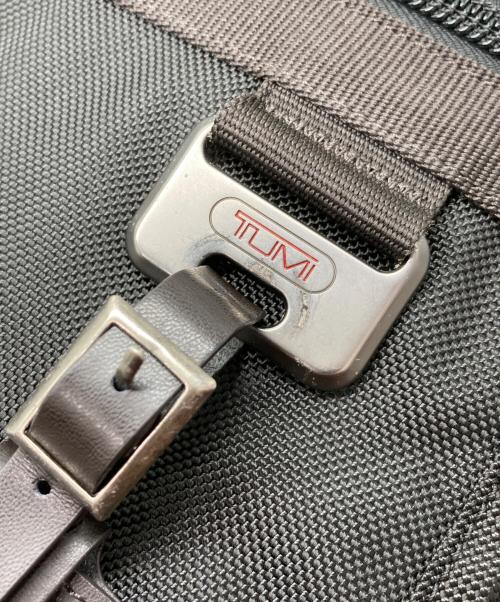 TUMI（トゥミ）TUMI (トゥミ) 2WAY メッセンジャーバッグ ブラック×ブラウンの古着・服飾アイテム