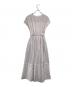 Her lip to (ハーリップトゥ) Stripe Cotton-Blend Summer Dress ピンク×ホワイト サイズ:S：8000円