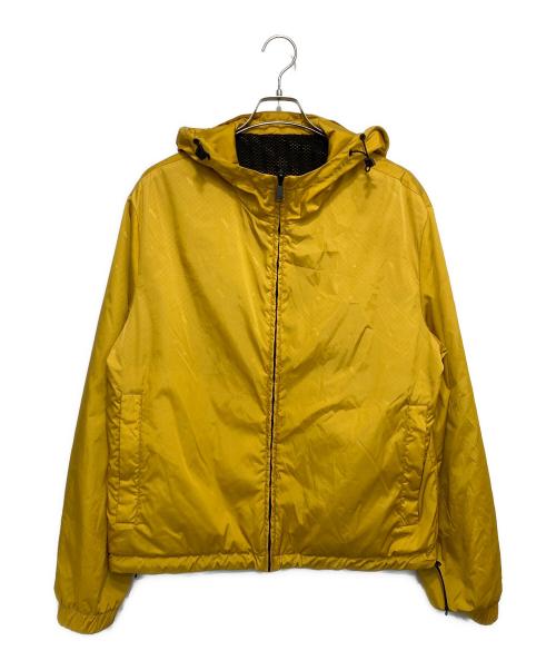 FENDI（フェンディ）FENDI (フェンディ) リバーシブルナイロンジャケット ブラック×イエロー サイズ:50の古着・服飾アイテム