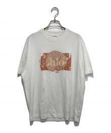 Chloe（クロエ）の古着「ロゴプリントTシャツ」｜ホワイト
