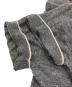 中古・古着 BRUNELLO CUCINELLI (ブルネロクチネリ) リネンコットン半袖ニット グレー サイズ:42：14000円
